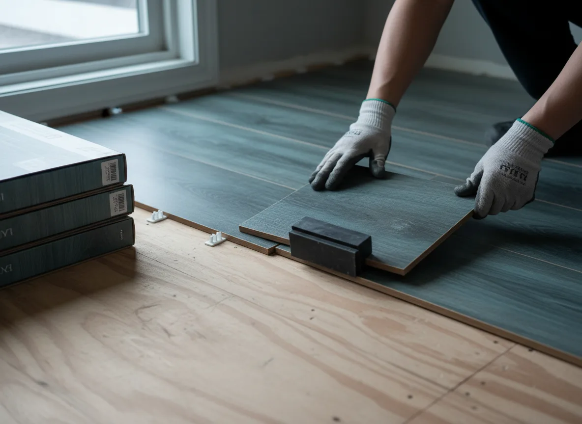 Luxury Vinyl Plank Installation company in Hatley, WI